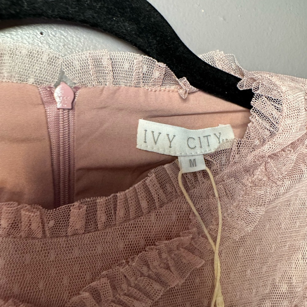 Ivy City Co Tara Dress Blush
NEW WITH TAGS SIZE M
Tulle Midi Dress - Picture 7 of 13